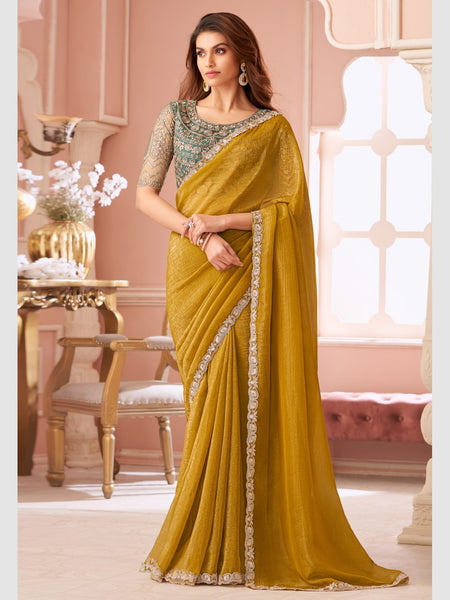 New Saree - Georgette Embroidery