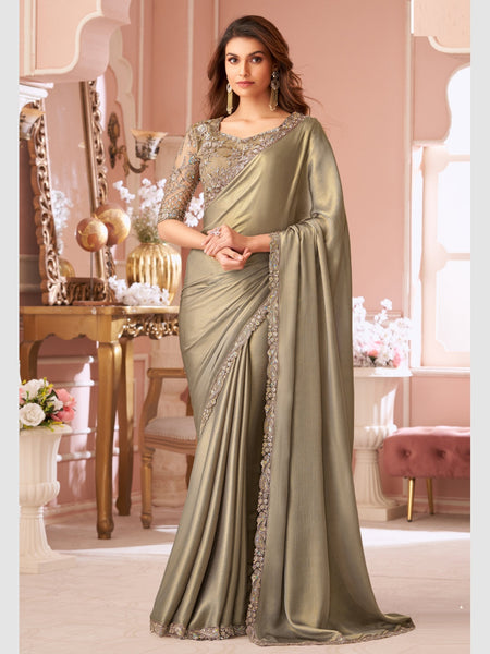 New Saree - Chiffon Embroidery