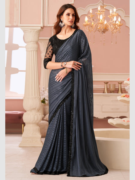  Saree - Georgette Embroidery