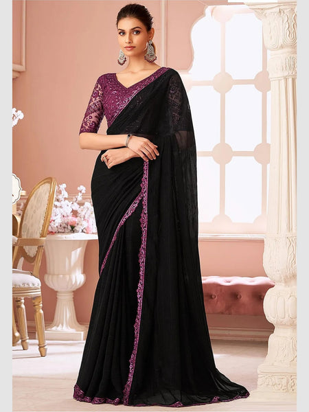 Saree - Georgette Embroidery