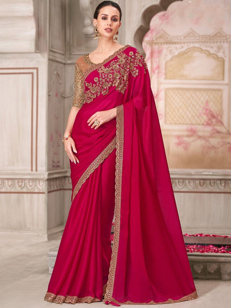New Saree - Art Silk Embroidery