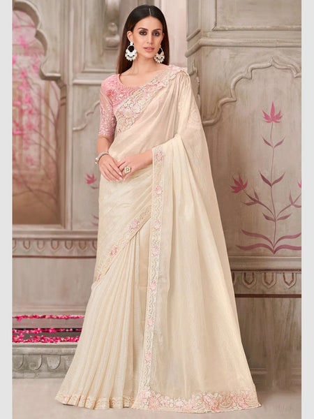 New Saree - Art Silk Embroidery