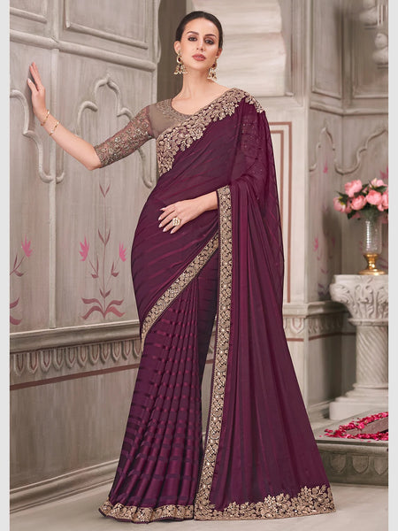 New Saree - Art Silk Embroidery