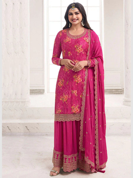  Salwar Kameez - Heavy Chinon Embroidery