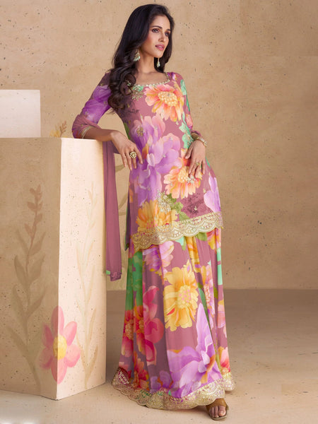  Salwar Kameez - Real Chinnon Net