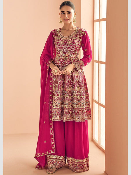  Salwar Kameez - Embroidered Real Georgette