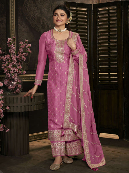  Salwar Kameez - Jacquard Zari Embroidered