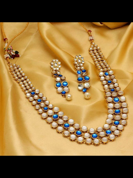 Necklace Indian Jewelry - Kundan Necklace