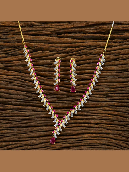 Zirconia Indian Jewelry - Zirconia Necklace