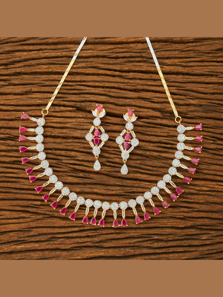 Necklace Indian Jewelry - Zirconia Necklace
