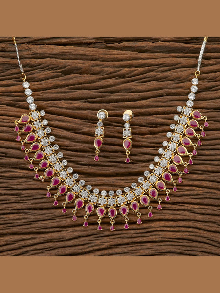 Necklace Indian Jewelry - Zirconia Necklace