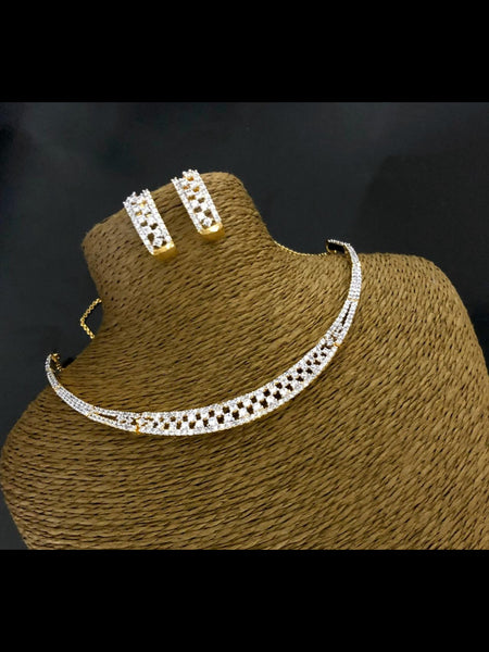 Zirconia Indian Jewelry - Zirconia Necklace