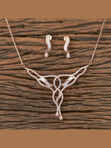 Necklace Indian Jewelry - Zirconia Necklace