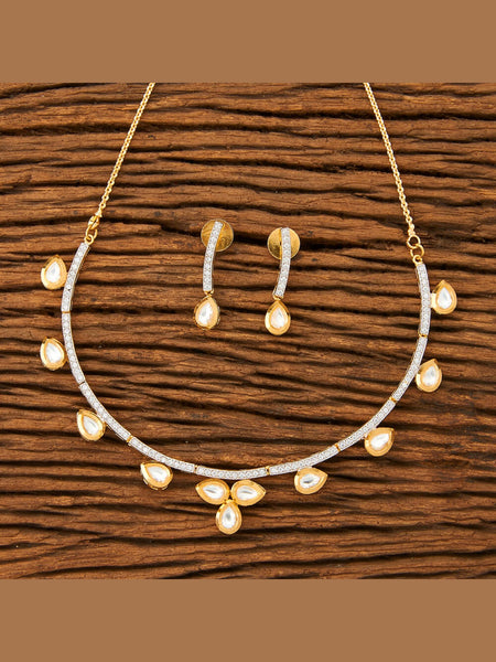 Necklace Indian Jewelry - Zirconia Necklace