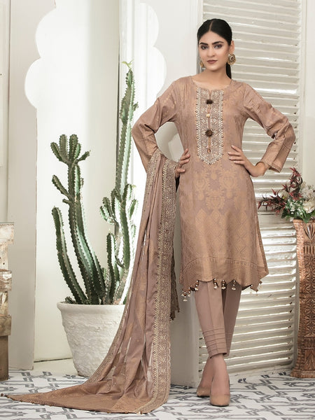  Pakistani Dress - Embroidered Banarsi Lawn