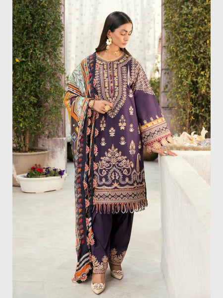  Salwar Kameez - Designer Jacquard Lawn Embroidery