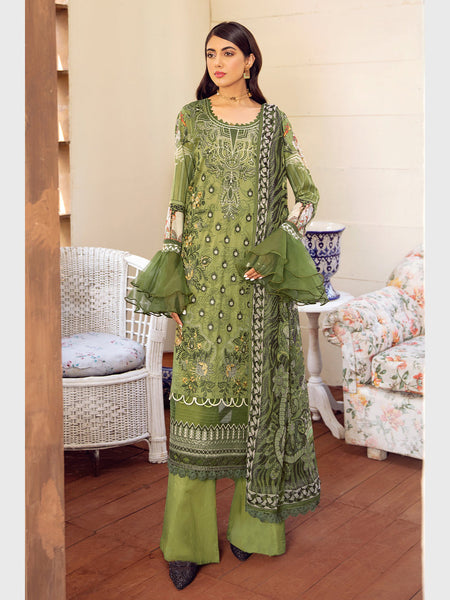  Salwar Kameez - Luxury Lawn & Chiffon Embroidered