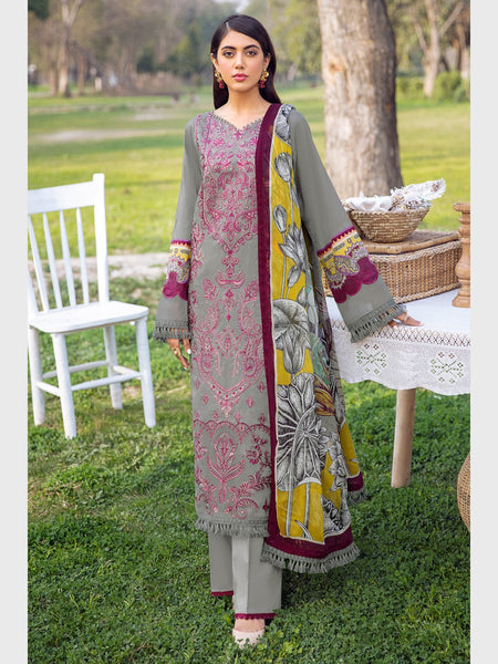  Salwar Kameez - Luxury Lawn & Chiffon Embroidered