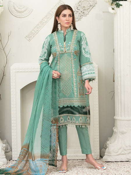  Salwar Kameez - Lawn & Cambric Embroidery