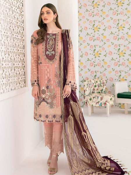  Salwar Kameez - Designer Luxe Chiffon