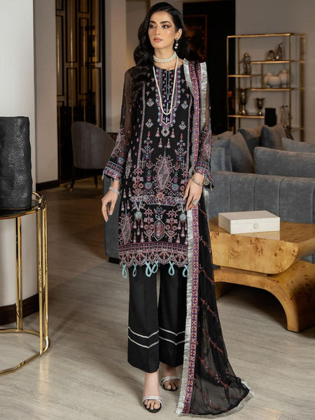  Salwar Kameez - Luxury Bamber Chiffon