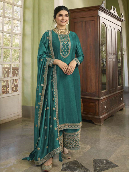 Salwar Kameez - Silk Georgette Embroidery