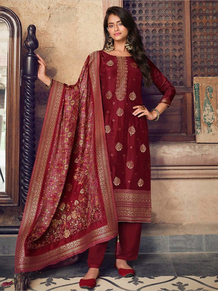  Salwar Kameez - Dola Jacquard