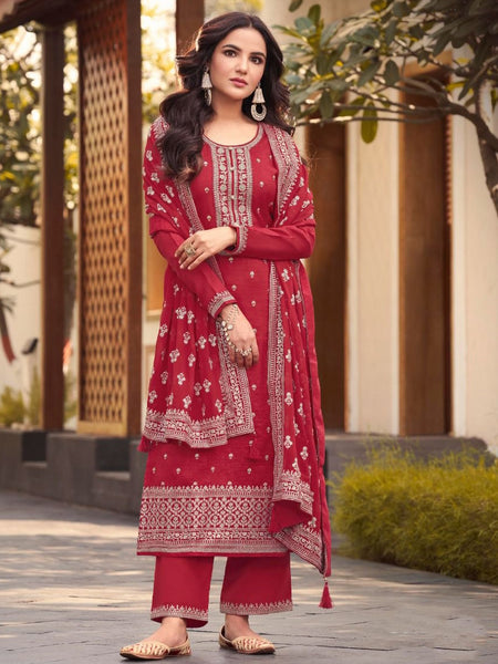  Salwar Kameez - Embroidery Art Silk
