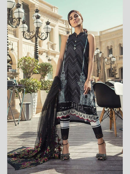 Pakistani Salwar Kameez - Designer Lawn - Maria B