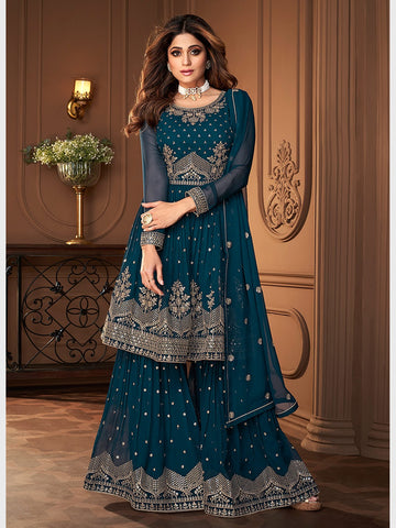 Anarkali Embroidery Dress Designs | Festive Diwali Anarkali Outfits | The  Nesavu – The Nesavu