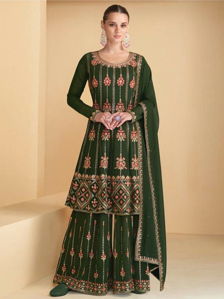  Salwar Kameez - Real Georgette Embroidery
